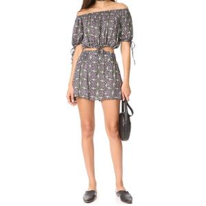 Free People Electric Love Printed Set
